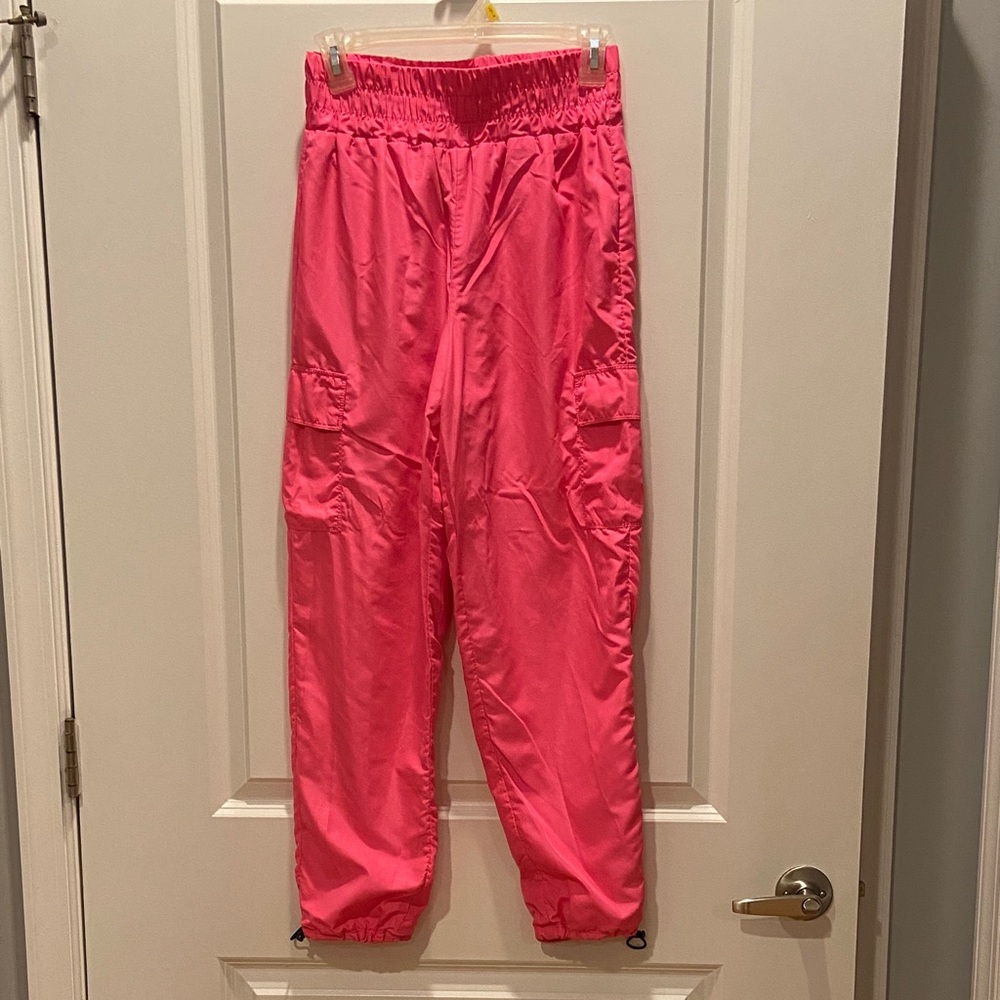 No Boundaries Pink Cargo Pants
